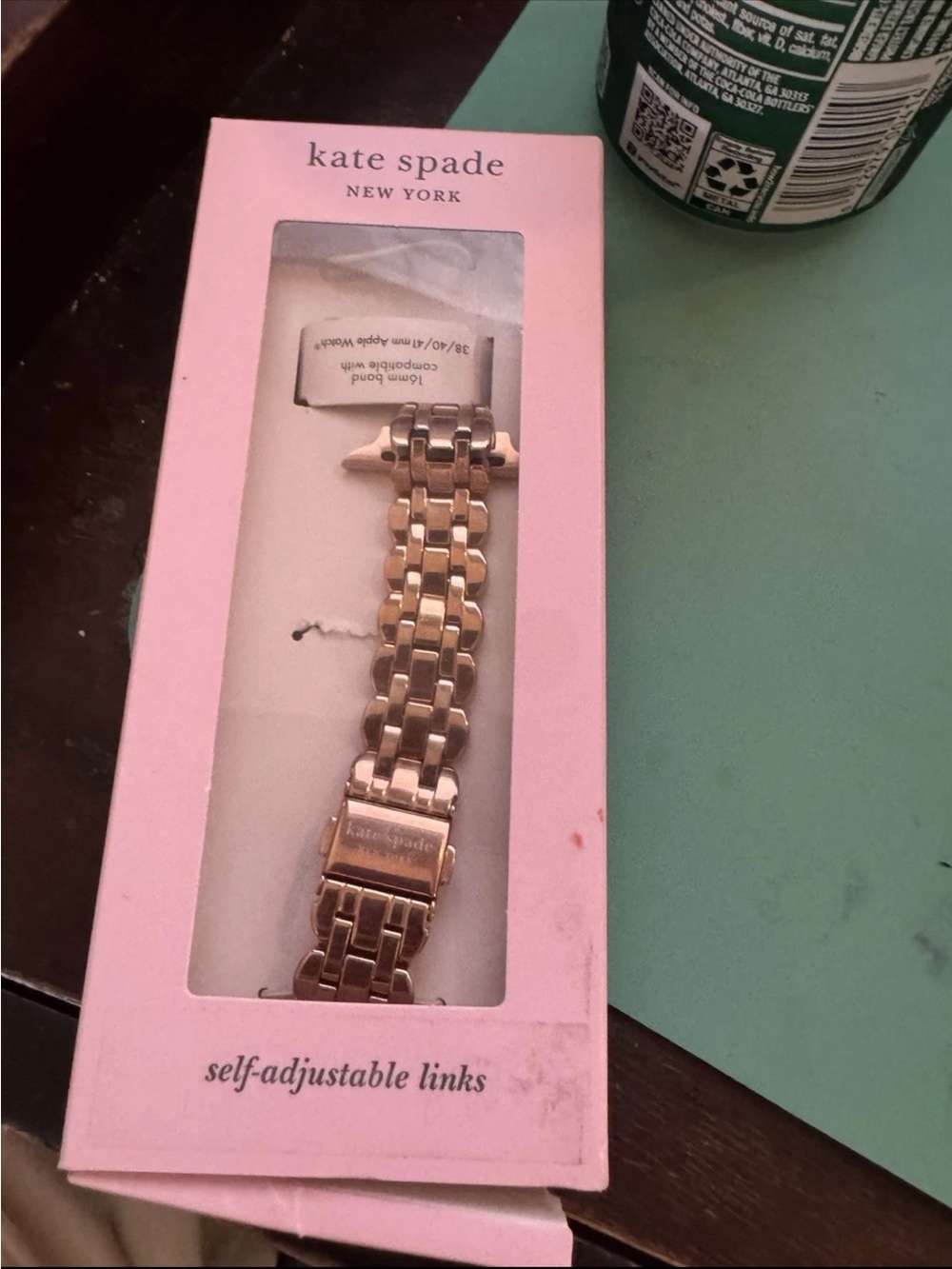 kate spade Rose Gold Apple Watch Band